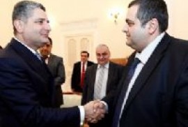 Ermenistan Başbakanı Gürcistan Tarım Bakanını kabul etti