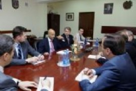 Ermenistan Savunma Bakan Yardımcısı NATO Genel Sekreter Yardımcısını kabul etti