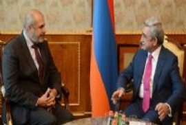 Serj Sarkisyan AB Güney Kafkasya Özel Temsilcisini kabul etti