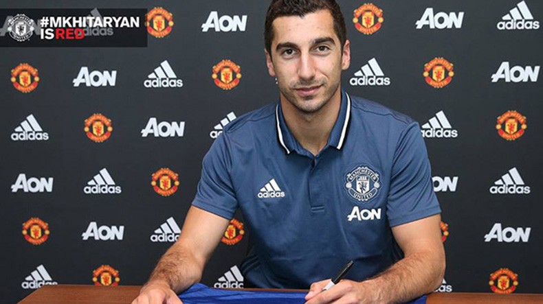 Mkhitaryan, Manchester United'deki numarasını seçti