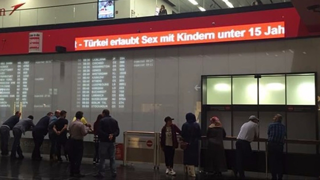Թուրքիան բողոքի նոտա հղել Ավստրիային` Վիեննայի օդանավակայանում հայտնված գրության  համար