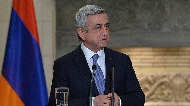 Ermenistan Cumhurbaşkanı Hollanda'da