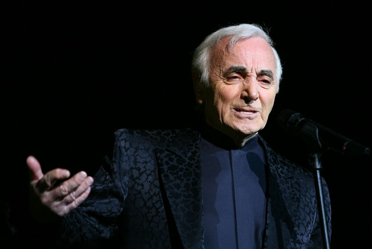 "Hollywood yıldızı"na layık görülen Aznavour'dan Türkiye'ye Soykırım mesajı