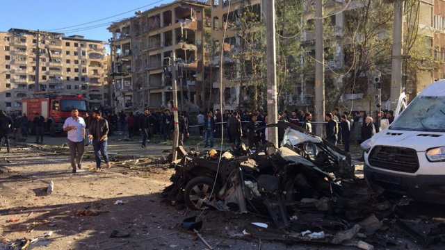 Թուրքիայի վարչապետ. «Դիարբեիքրում տեղի ունեցած  պայթյունի հետևանքով կա 8 զոհ»
