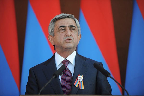 Sarkisyan’dan Trump’a tebrik mesajı