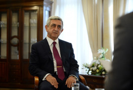 Sarkisyan: ''Ruysa ile stratejik ilişkilerimizi güçlendirmek istiyoruz''