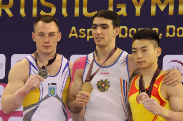 Ermeni sporcu Artistik Cimnastik Dünya Kupası’nda altın madalya kazandı