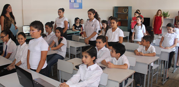 Yerevan okullarında 200’den fazla Suriyeli Ermeni eğitim görüyor