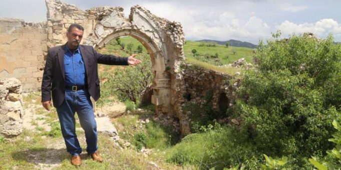 Ermenilerin de kullandığı Siirt Mor Yakup Manastırı yok olmak üzere