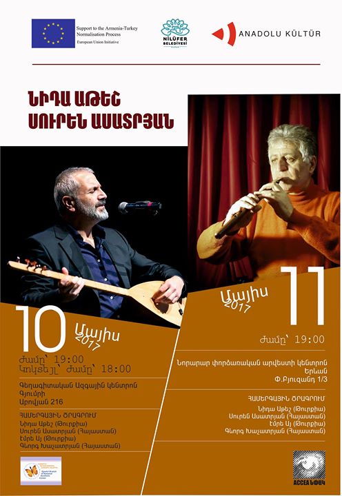 Gümri’de Ermeni ve Türk müzisyenlerden ortak konser
