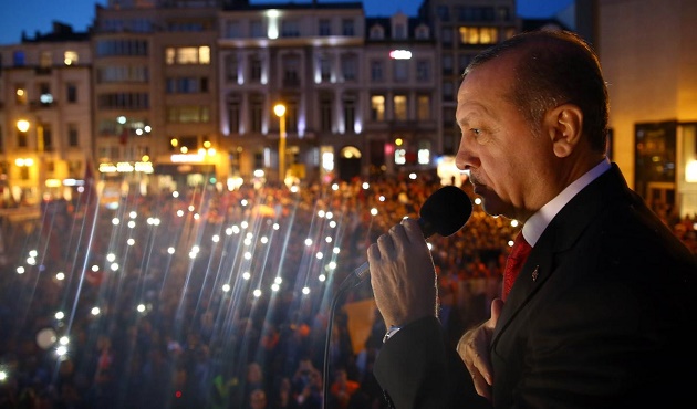 Brüksel Belediyesi Erdoğan’ın taraftarlarının eylemini yasakladı