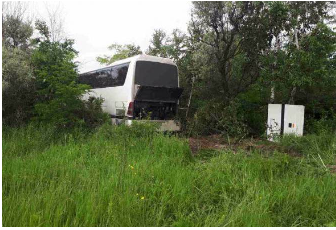 Moskova -Yerevan otobüsü kaza yaptı: yaralılar var