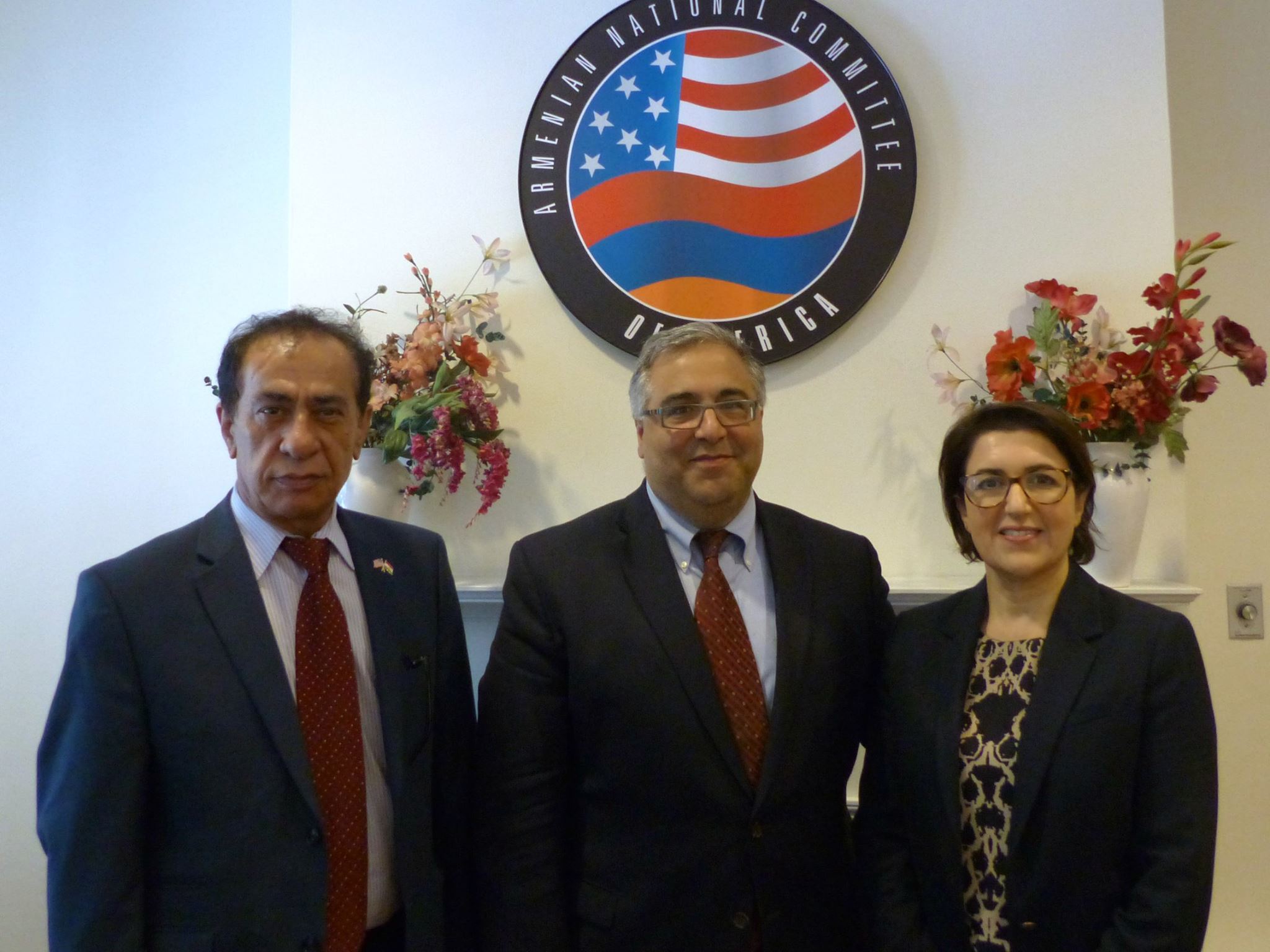 Washington'da Ermeni Ulusal Komitesi Başkanı, Kürdistan Bölgesel Hükümeti’nin ABD temsilcisi ile görüştü