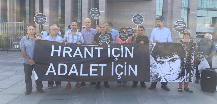 "Hrant için, Adalet için": Dink davası devam ediyor