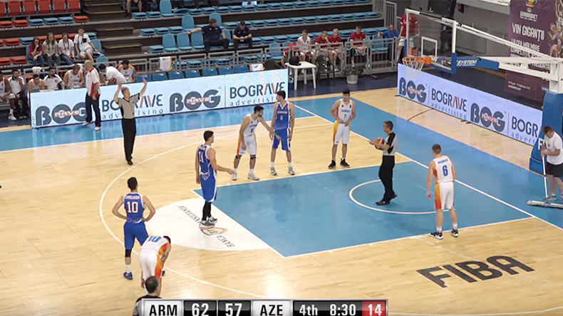 20 Yaş Altı Avrupa Basketbol Şampiyonası’nda Ermenistan Azerbaycan’ı yendi (foto, video)