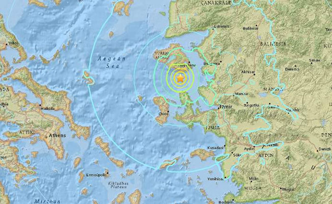 Էգեյան ծովում կրկին երկրաշարժ է գրանցվել