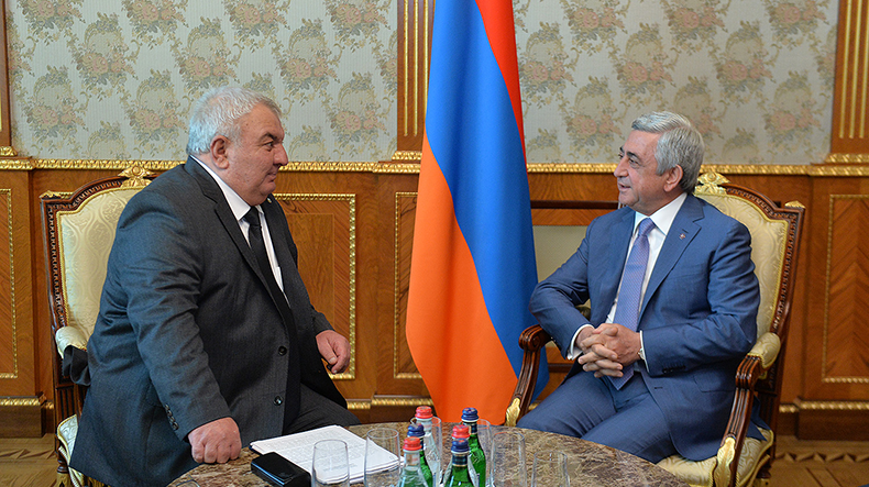 Ermenistan Cumhurbaşkanı KGAÖ Genel Sekreteri’ni kabul etti