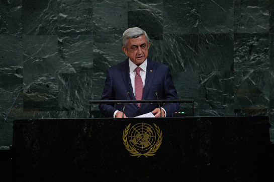 Sarkisyan: ''Karabağ sorunu, insan hakları sorunudur''