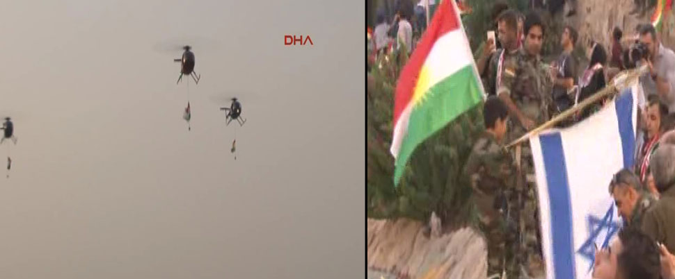 Իրաքյան Քուրդիստանում հանրաքվեի միջոցառմանը ծածանվել է Իսրայելի դրոշը