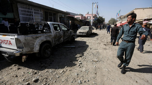 Afganistan'da intihar saldırısı