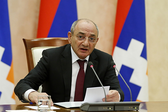 Sahakyan: Karabağ’ın akıbeti müzakere sürecinin bütün aşamalarına doğrudan katılmaksızın tayin edilemez.