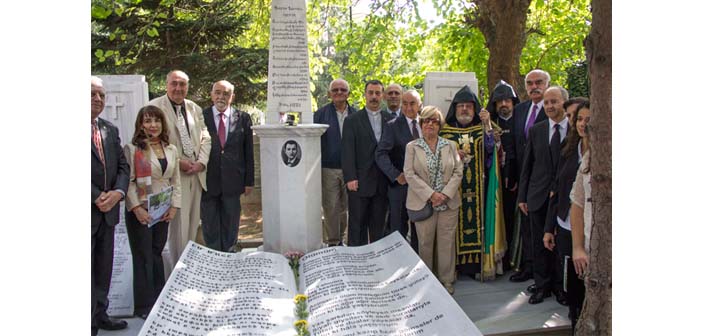 Bedros Turyan için Üsküdar Surp Haç Mezarlığı’nda anma töreni