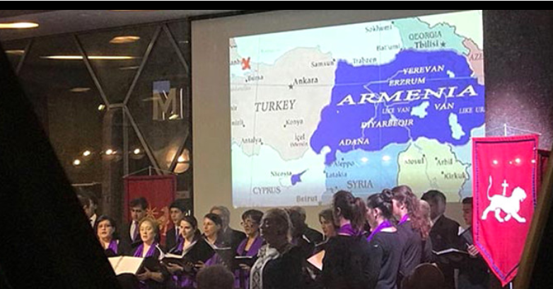 Գերմանահայ համայնքի ցուցադրած քարտեզը  իրարանցում է առաջացրել թուրքական ԶԼՄ-ներում