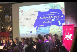 Գերմանահայ համայնքի ցուցադրած քարտեզը իրարանցում է առաջացրել թուրքական ԶԼՄ-ներում