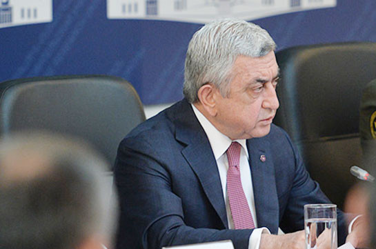 Serj Sarkisyan: '' Ya görüşüyoruz, ya da ateş açıyoruz: İkisine de hazırız''