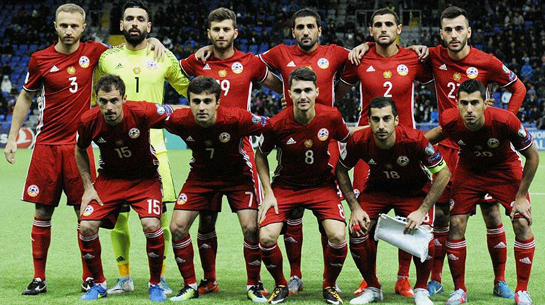 Ermenistan Milli Futbol Takımı iki dostluk maç oynayacak