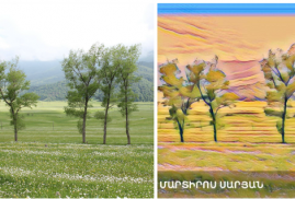 Ermenilerin geliştirdiği "Ktav" uygulaması, fotoğrafları Ermeni ressamlarının tarzına uygun tablolara çeviriyor