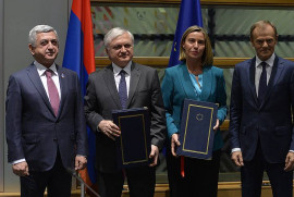 Mogerini: Ermenisan-AB anlaşması ikili işbirliğini derinleştirecek