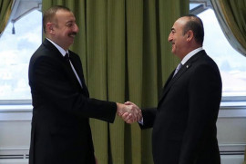 Չավուշօղլուն Բաքվում հանդիպել է Իլհամ Ալիևի հետ
