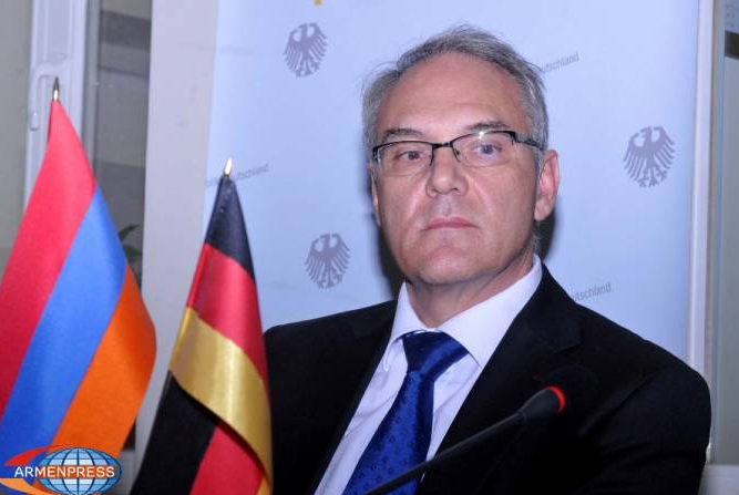 Ermenistan'da Almanya Büyükelçisi, Ermenistan-AB ortaklık anlaşmasını değerlendirdi
