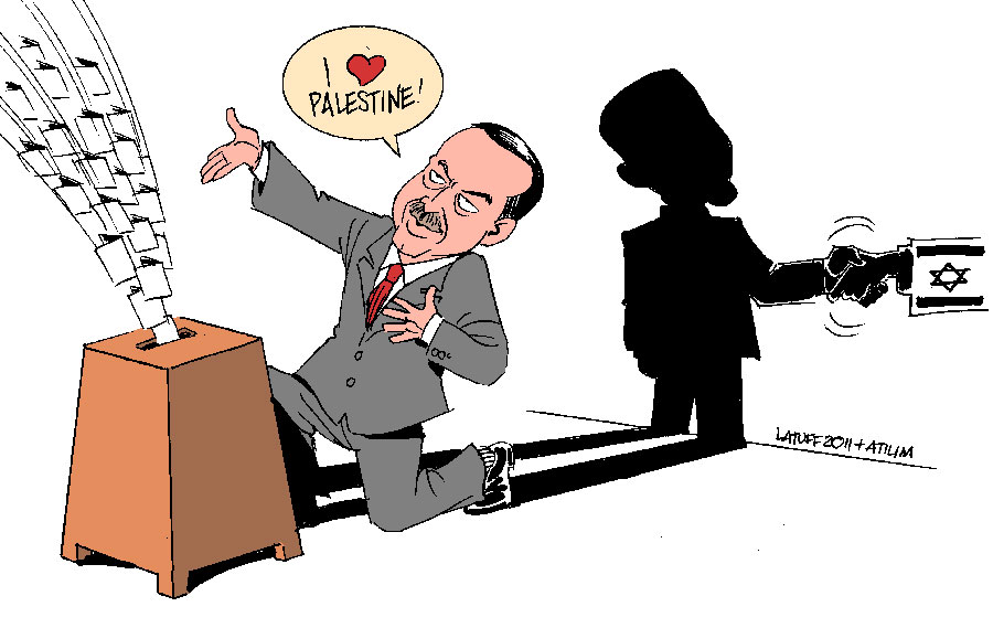 Karikatürist Latuff, Erdoğan'ın Twitter'e sunduğu engelleme talebine tepki gösterdi