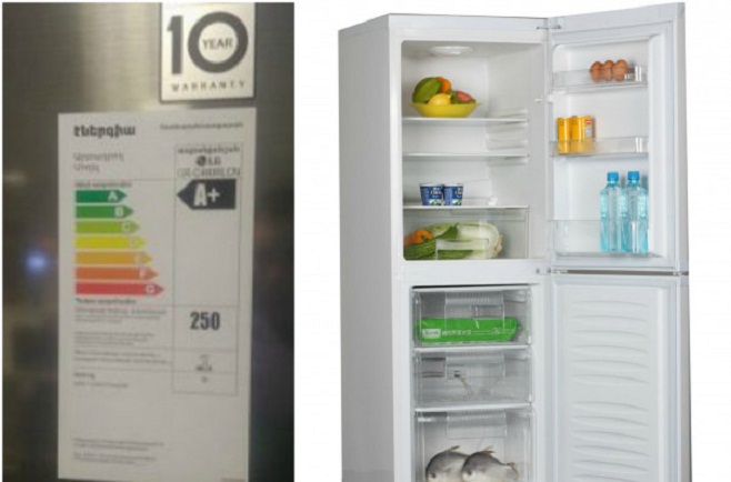 Bakü'de Ermenice etiketli buzdolabının satılması panik yarattı