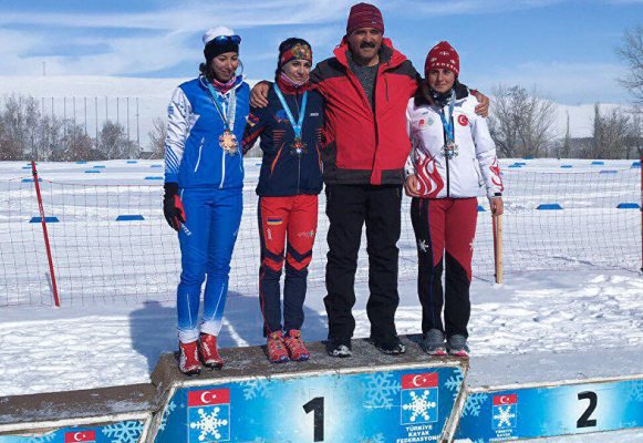 Erzurum Kayaklı Koşu FIS Yarışları’nda Ermenistanlı sporcu birinci oldu