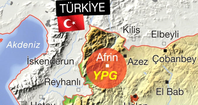Թուրքիայի ԶՈՒ-ն Աֆրին ներխուժելու համար հրամանի է սպասում