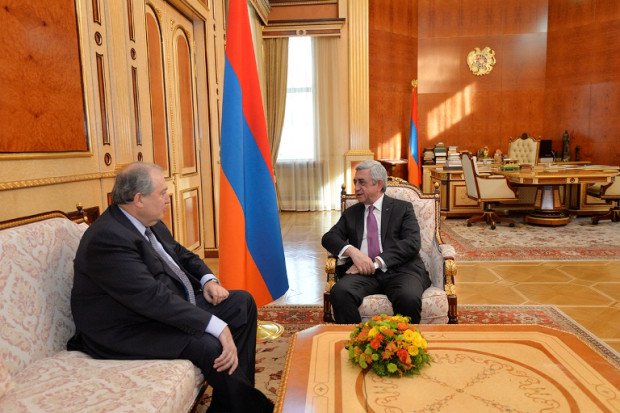 Sarkisyan’dan Cumhurbaşkanlığı’na Sarkisyan adaylığı