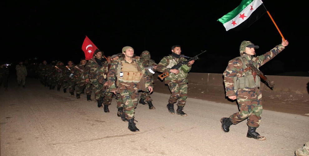 Türk askeri ile ÖSO grupları birbirine girdi