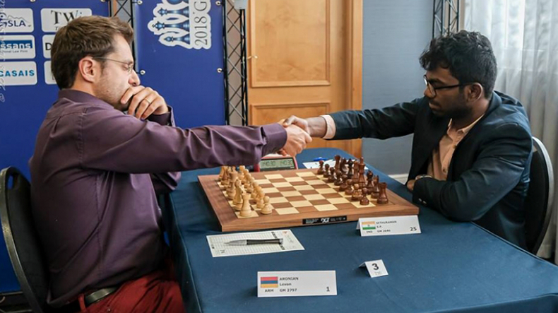 Ermeni satranççı Aronian “Tradewise Satranç Festivali’’ liderleri arasında