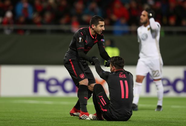 Mkhitaryan, Arsenal-Östersunds maçının en iyi futbolcusu tanındı