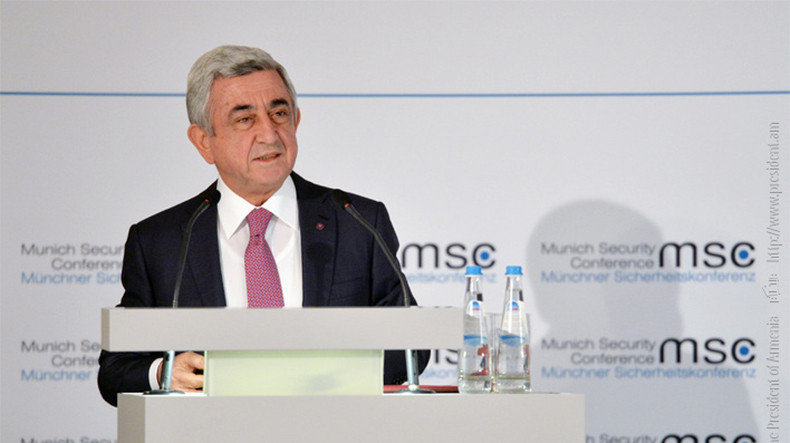 Sarkisyan: Türkiye, Ermeni-Türk protokollerini onaylamak için siyasi irade ortaya koymadı