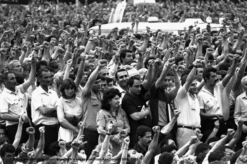 Karabağ Kurtuluş Hareketi: Yerevan’daki ilk gösteriden 30 yıl geçti