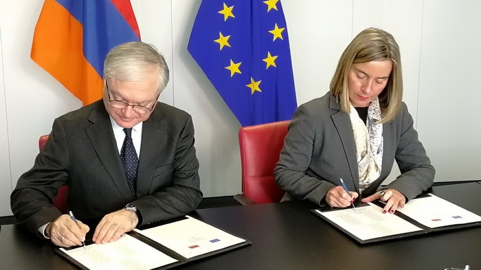 Ermenistan ile AB arasında ortaklık önceliklerine dair bir belge imzalandı