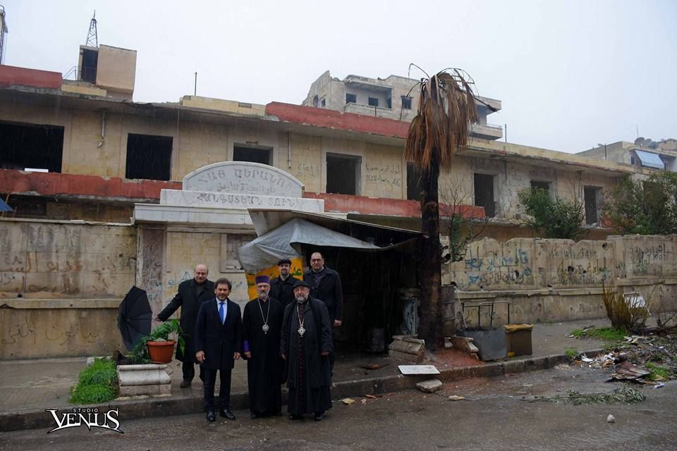 Halep'teki Ermeni huzurevinin bugünkü hali (foto)