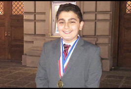 Ermeni öğrenci, Los Angeles bilim yarışmasının galibi oldu