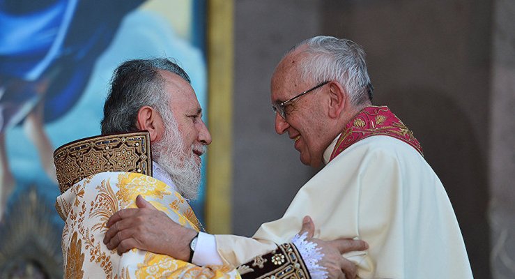 Tüm Ermeniler Katolikosu, Papa'nın daveti üzerine Vatikan'a ziyarette bulunacak