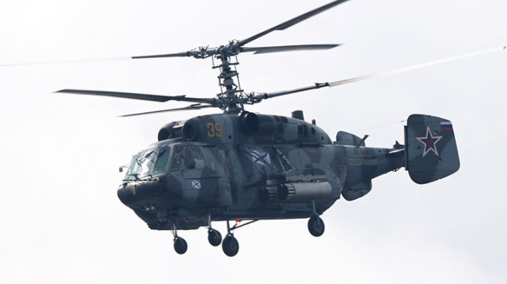 Rus helikopteri düştü: 2 pilot öldü