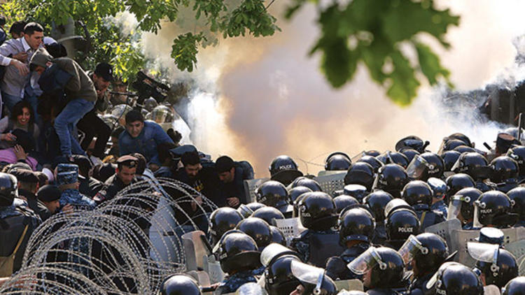 Թուրքական լրատվամիջոցների անդրադարձը Հայաստանում տեղի ունեցող բողոքի ցույցերին